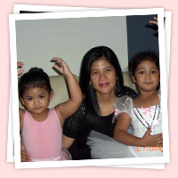 Mrs Rini, Aurel and Audrey