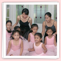 Pre-primary students learning
